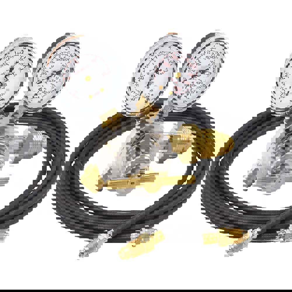 580 CGA Inlet Connection, Female Fitting, Argon Welding Regulator