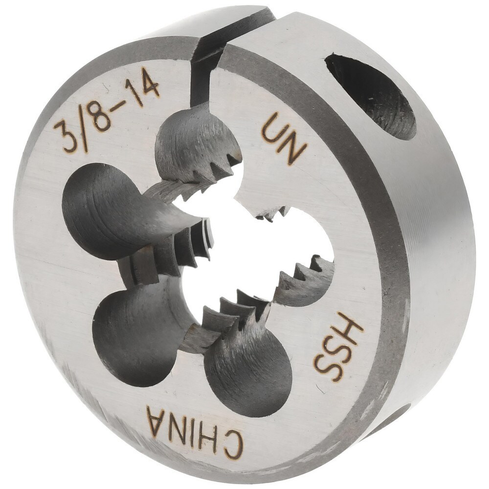 Round Die: 3/8-14, 1
