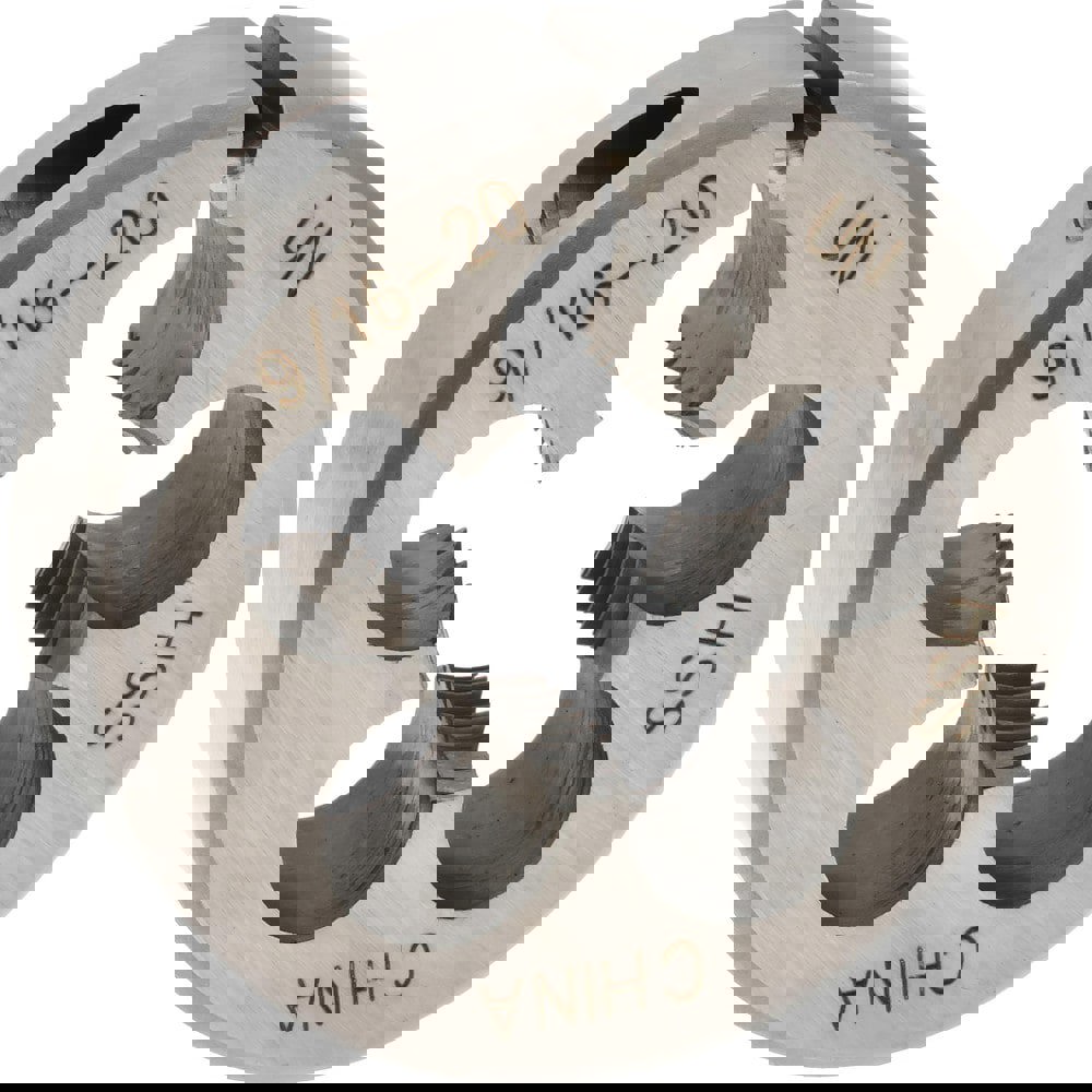 Round Die: 9/16-20, High Speed Steel