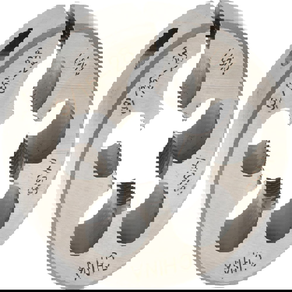 Round Die: 9/16-28, High Speed Steel