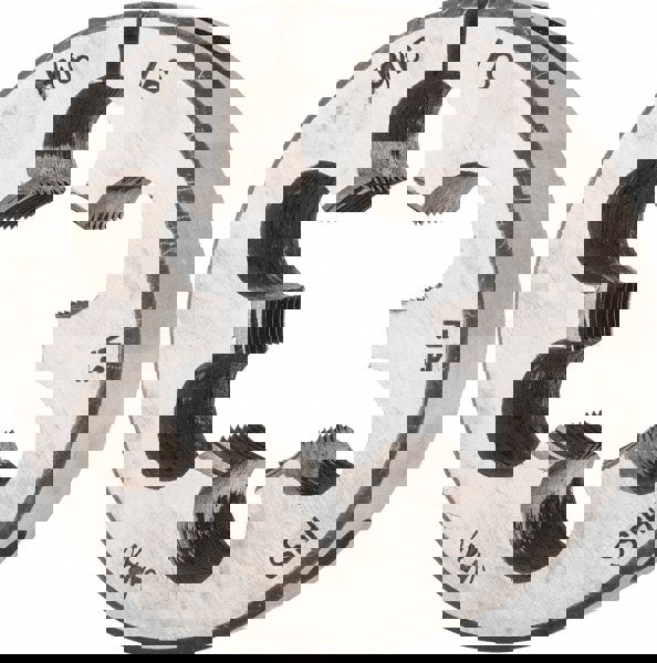 Round Die: 1-3/16-16, High Speed Steel