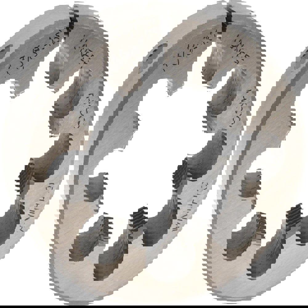 Round Die: 1-3/8-18, High Speed Steel