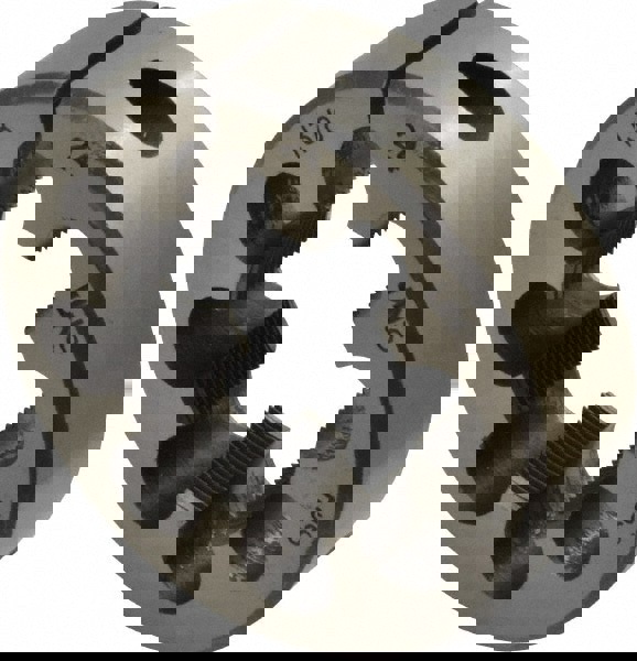 Round Die: 1-3/8-24, High Speed Steel