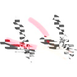 Retaining Ring Pliers; Type: Convertible; Overall Length (Inch): 8; Body Material: Steel; Handle Material: Double Dip; Handle Color: Orange; Insulated: No; Tether Style: Not Tether Capable; Features: Reduce User Hand Fatigue; Hex Shaped Locking Guides; Sp