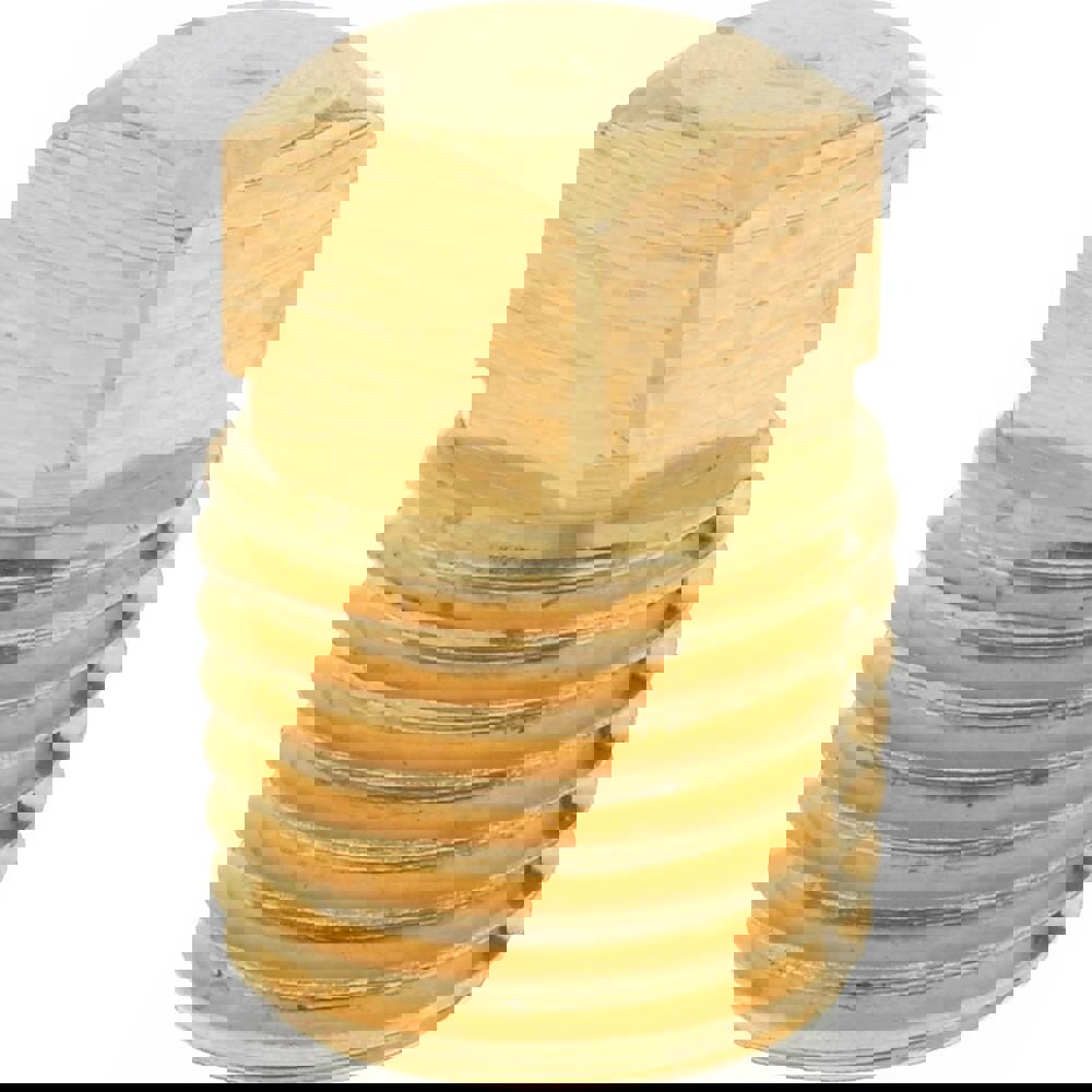 Industrial Pipe Square Head Plug: 1/4