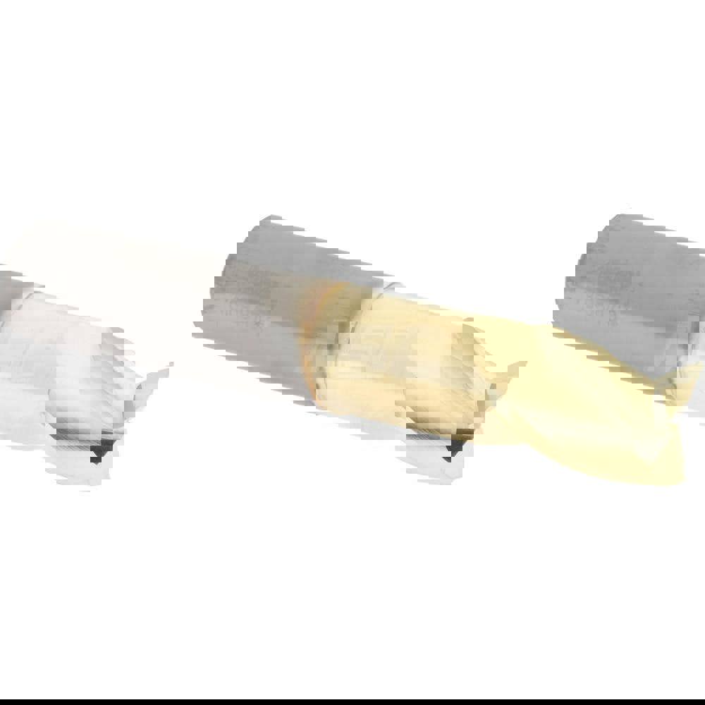 Square End Mill: 5/8'' Dia, 3/4'' LOC, 5/8'' Shank Dia, 3-1/2'' OAL, 3 Flutes, Solid Carbide