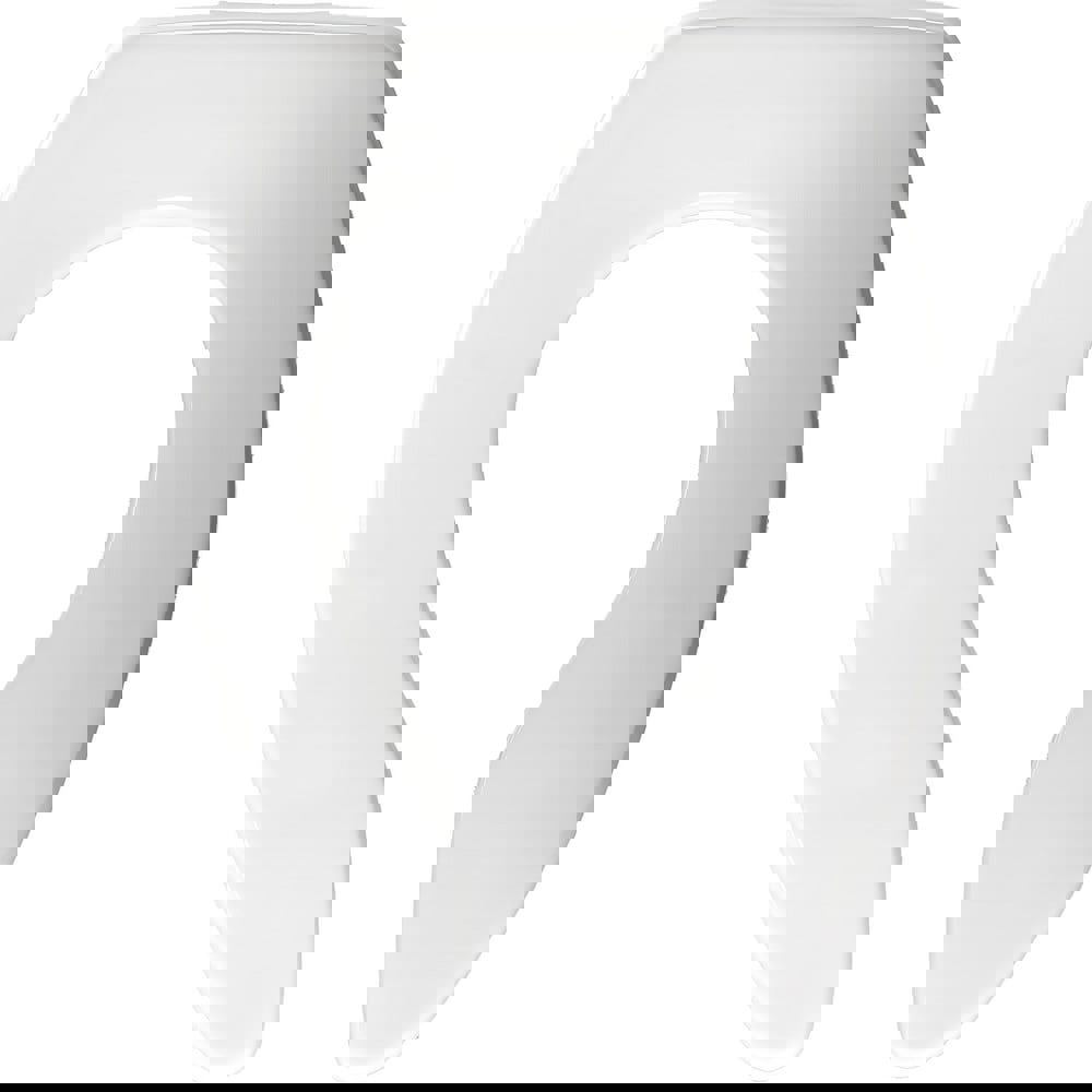 Toilet Seats; Type: Standard; Open ; Style: Elongated ; Material: Plastic ; Color: White ; Outside Width: 14.250in (Inch); Inside Width: 7.6250in (Inch)