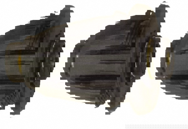 Push-To-Connect Tube Fitting: Plug-In Bulkhead Union, 3/8