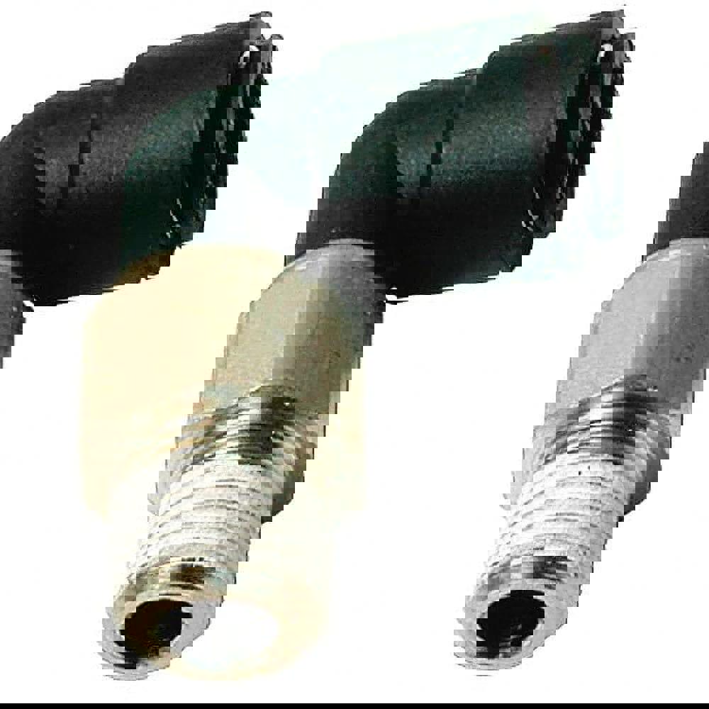 Push-To-Connect Tube to Male & Tube to Male BSPT Tube Fitting: Oscillating Male Elbow, 3/8