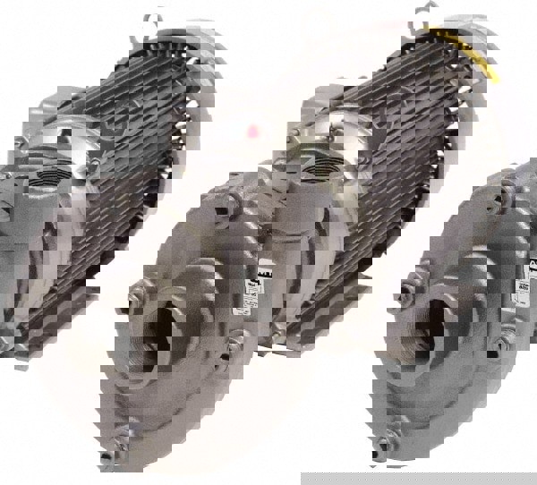 AC Straight Pump: 230V, 3 hp, 1 Phase, Cast Iron Housing, Stainless Steel Impeller