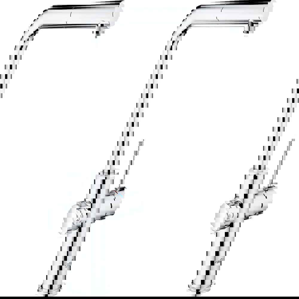 Lavatory Faucets; Inlet Location: Back ; Spout Type: High Arc; Swivel; Pullout ; Inlet Pipe Size: 1/2 in ; Inlet Gender: Male ; Handle Type: Lever ; Maximum Flow Rate: 1.8