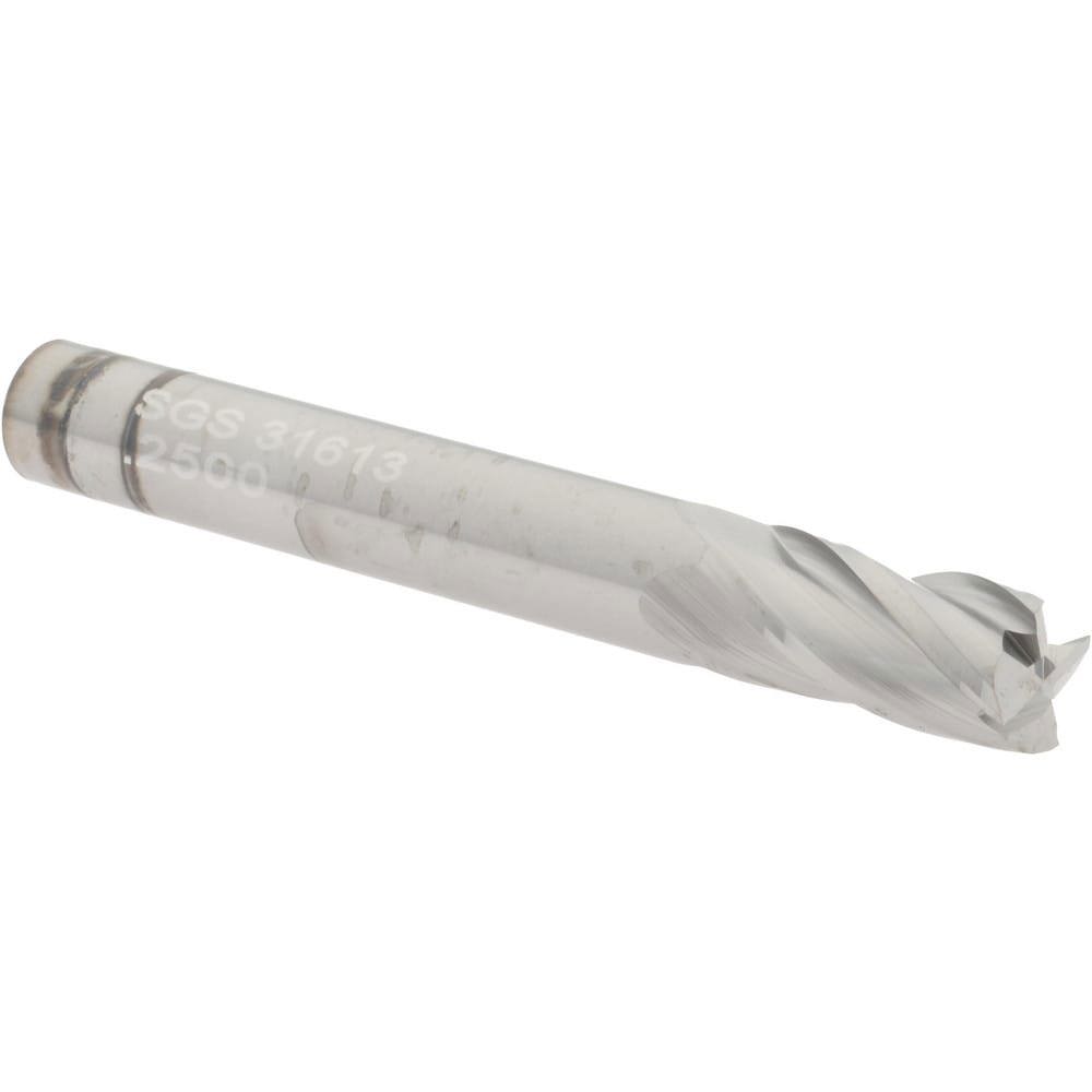 Square End Mill: 1/4