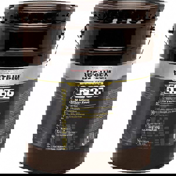 Acrylic Enamel Paint: 5 gal, Safety Orange, Gloss Finish