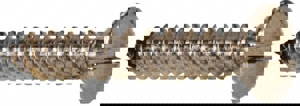 Sheet Metal Screw: #12, Oval Head, Slotted