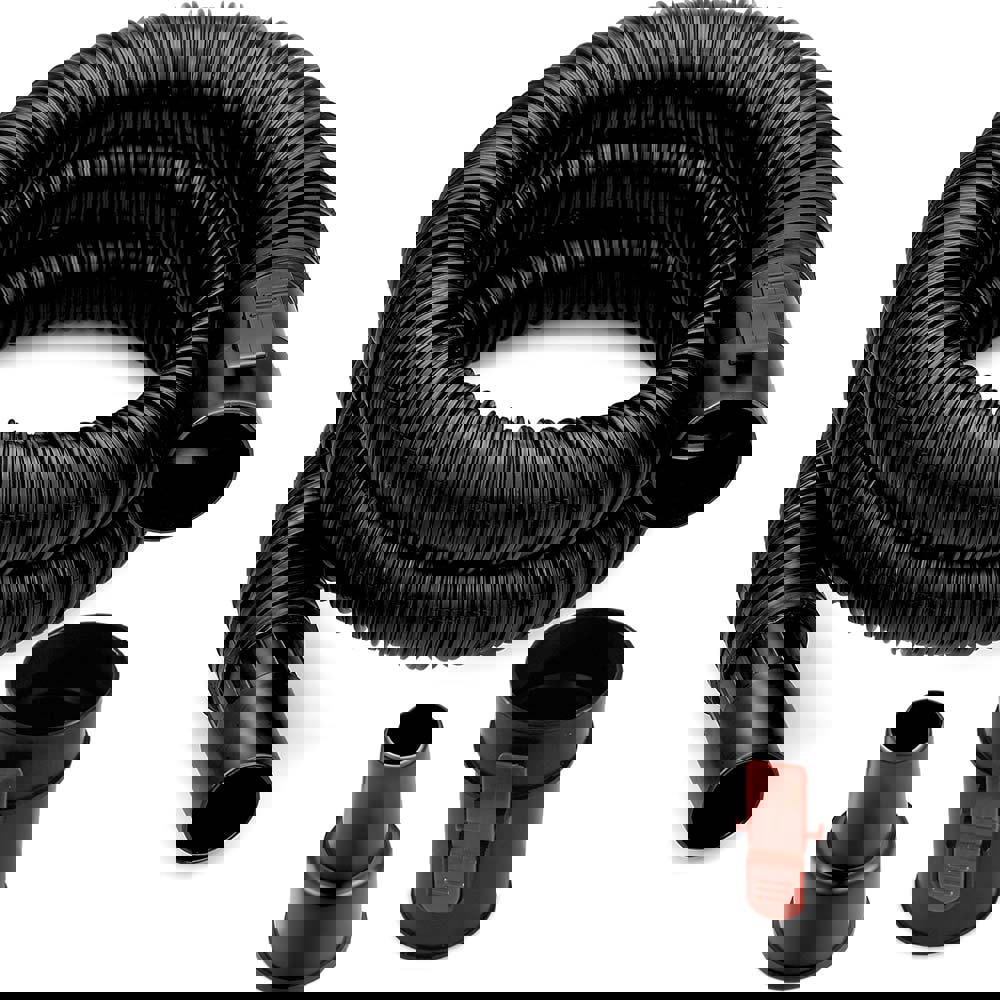 Vacuum Cleaner Hoses; Hose Type: Standard ; Hose Diameter: 1.8750in ; Hose Length: 7.0ft ; For Use With: Wet/Dry Vacs ; Compatible Vacuum Type: Industrial Vacuum ; Color: Black