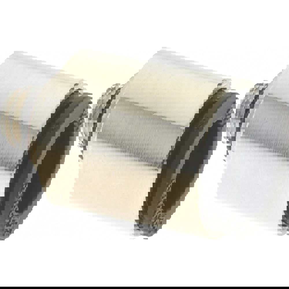 Push-To-Connect Tube Fitting: Connector, #10-32 Thread, 1/4