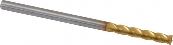Square End Mill: 1/8'' Dia, 3/4'' LOC, 1