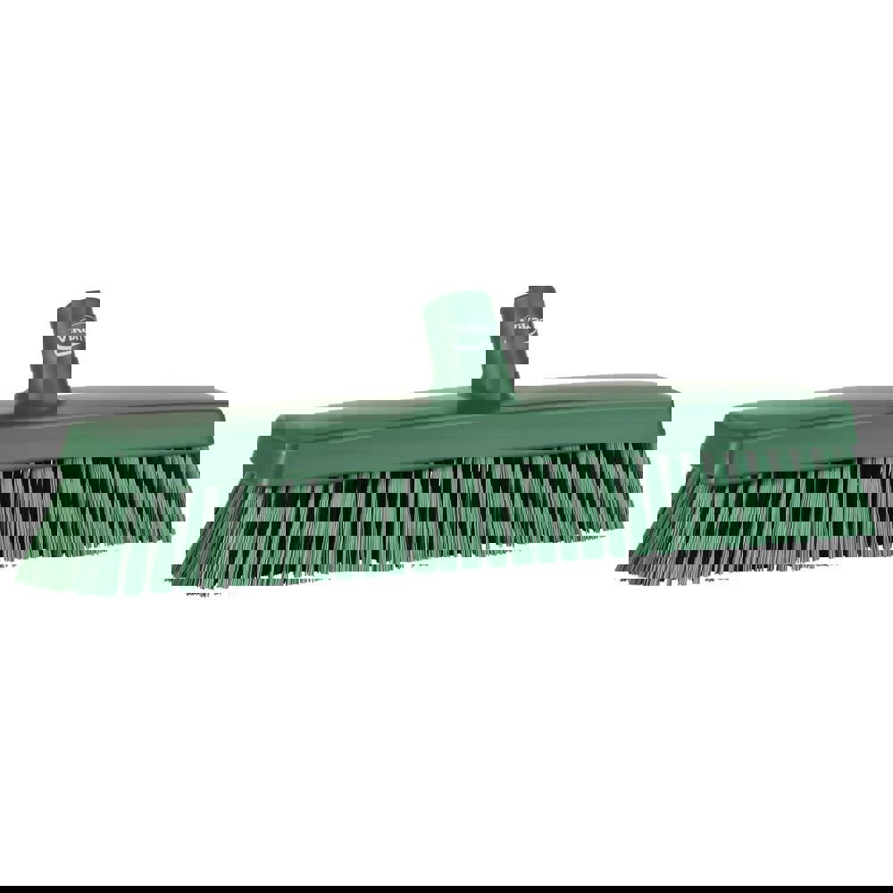 Push Brooms; Handle Connection Type: European Threaded ; Type: Push Broom ; Brush Width: 3.1in ; Bristle Material: Polyester ; Block Material: Polypropylene ; Bristle Length (Inch): 2-2/5