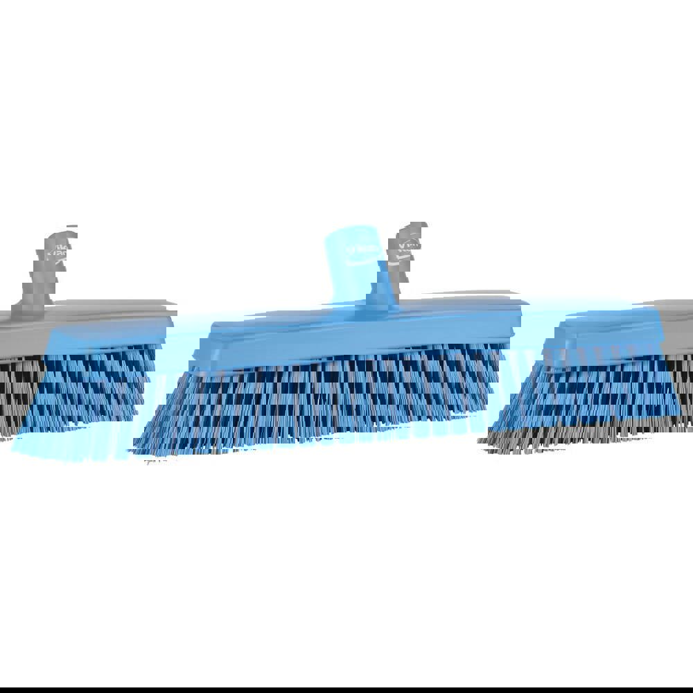 Push Brooms; Handle Connection Type: European Threaded ; Type: Push Broom ; Brush Width: 3.1in ; Bristle Material: Polyester ; Block Material: Polypropylene ; Bristle Length (Inch): 2-2/5