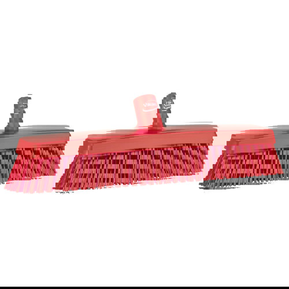 Push Brooms; Handle Connection Type: European Threaded ; Type: Push Broom ; Brush Width: 3.1in ; Bristle Material: Polyester ; Block Material: Polypropylene ; Bristle Length (Inch): 2-2/5