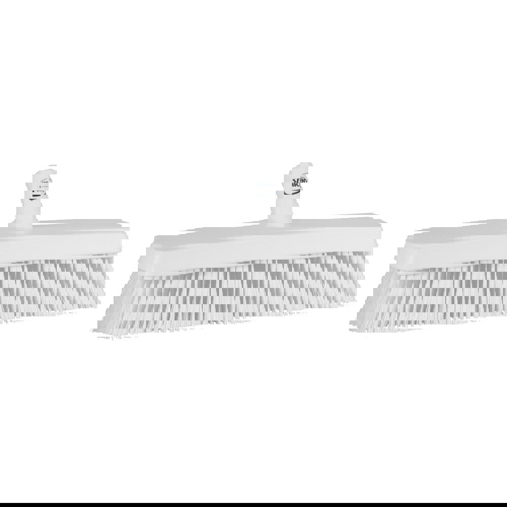 Push Brooms; Handle Connection Type: European Threaded ; Type: Push Broom ; Brush Width: 3.1in ; Bristle Material: Polyester ; Block Material: Polypropylene ; Bristle Length (Inch): 2-2/5