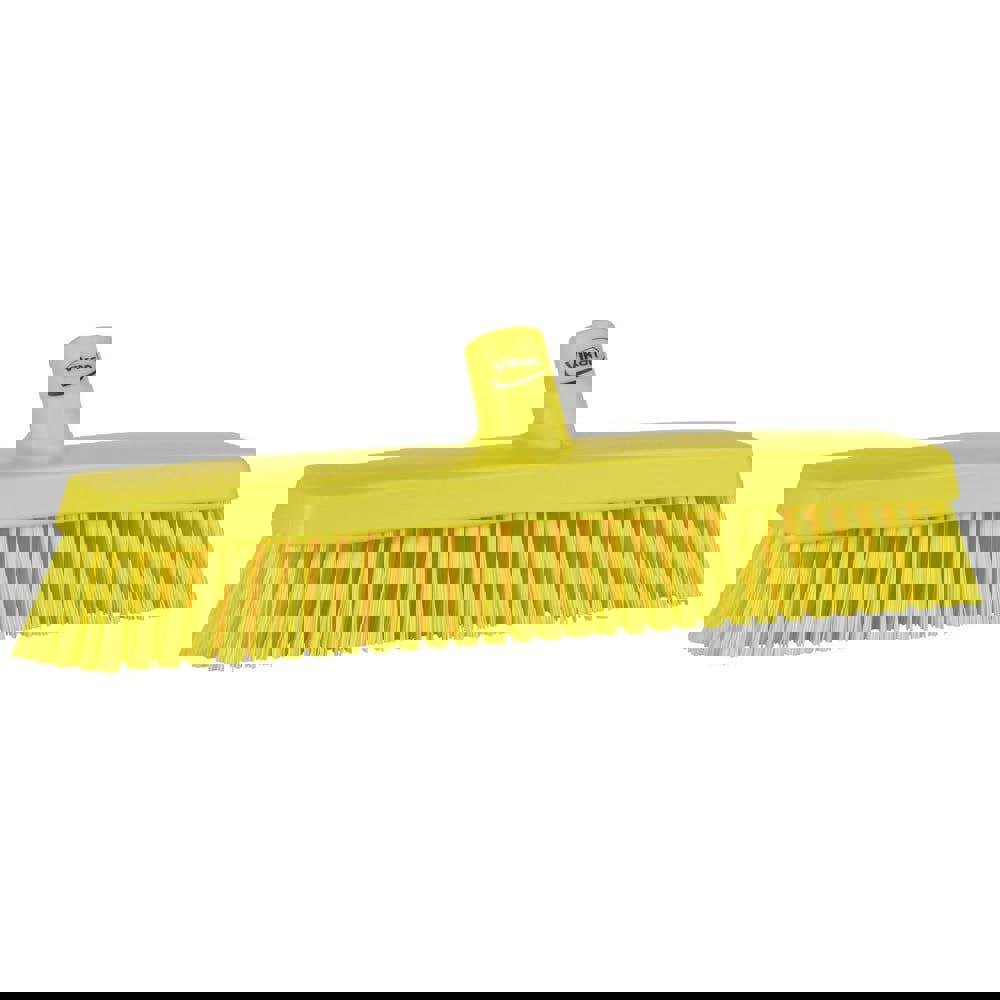 Push Brooms; Handle Connection Type: European Threaded ; Type: Push Broom ; Brush Width: 3.1in ; Bristle Material: Polyester ; Block Material: Polypropylene ; Bristle Length (Inch): 2-2/5