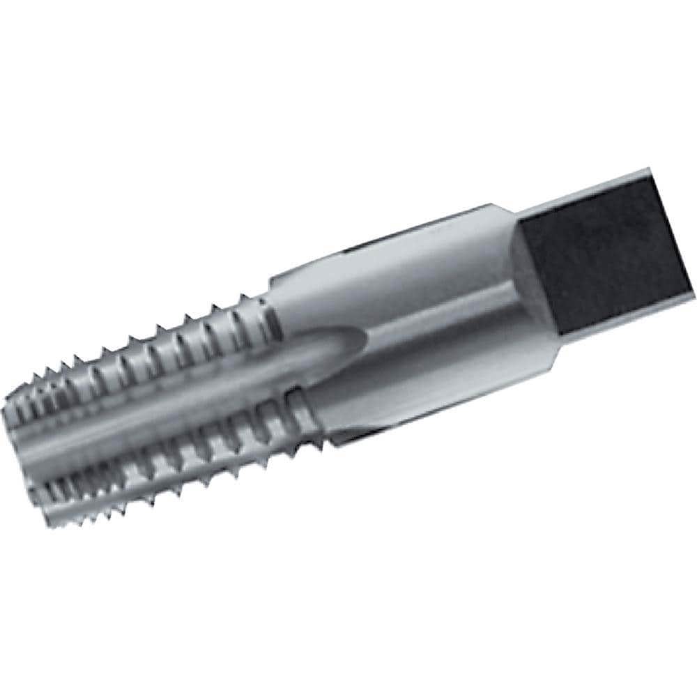 Standard Pipe Taps; Thread Standard: NPTF ; Thread Size (Inch): 3/8-18 ; Material: High Speed Steel ; Coating/Finish: Uncoated ; Chamfer: Plug ; Number Of Flutes: 5
