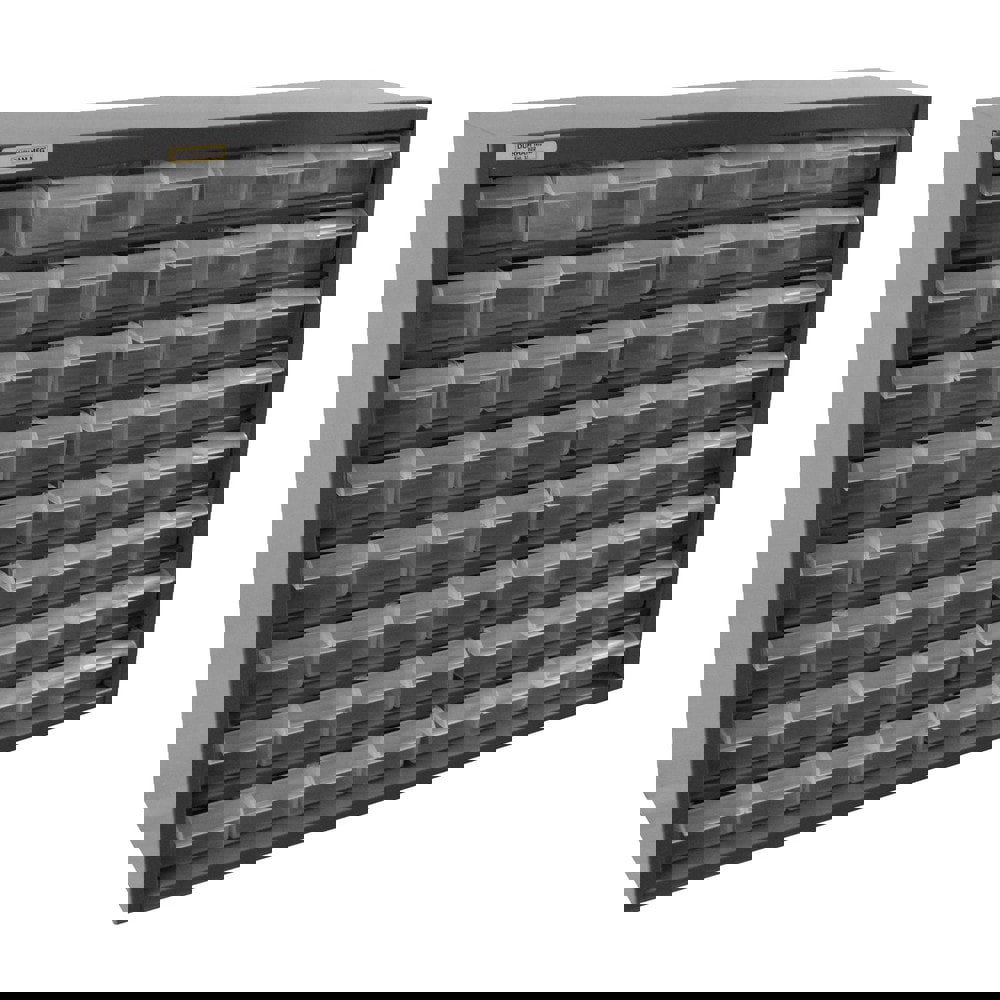 64 Drawer, Small Parts Steel Storage Cabinet w/Plastic Drawers