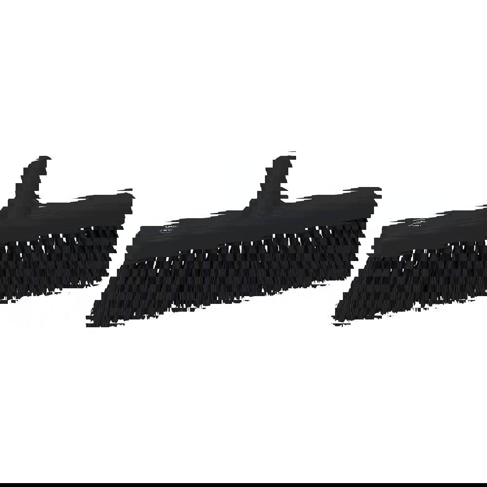 Push Brooms; Handle Connection Type: European Threaded ; Type: Broom ; Brush Width: 16in ; Bristle Material: Polyester ; Block Material: Polypropylene ; Bristle Length (Inch): 2