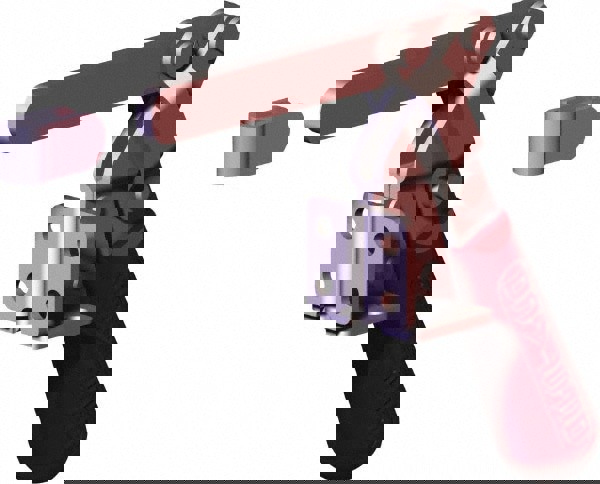 Manual Hold-Down Toggle Clamp: Vertical, 400.16 lb Capacity, Solid Bar, Flanged Base