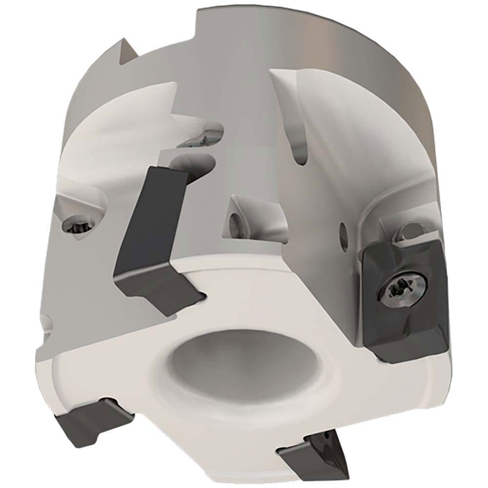 63mm Cut Diam, 22mm Arbor Hole Diam, Indexable Square-Shoulder Face Mill