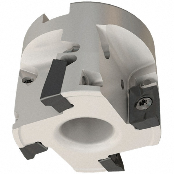 63mm Cut Diam, 22mm Arbor Hole Diam, Indexable Square-Shoulder Face Mill
