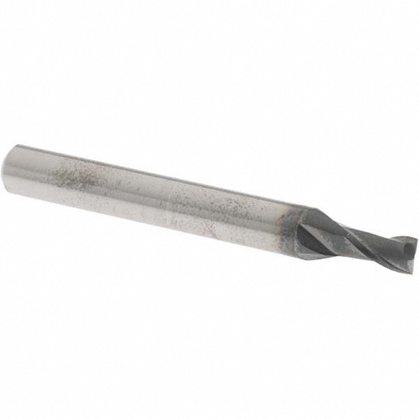 Square End Mill: 4.20 mm Dia, 6.30 mm LOC, 2 Flute, Solid Carbide