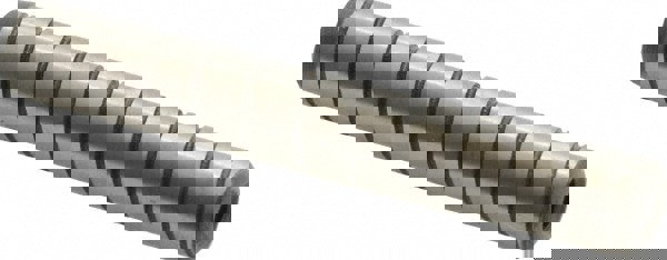 Spiral Groove Dowel Pin: 3/8 x 2-1/2