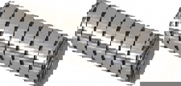 Spiral Groove Dowel Pin: 7/16 x 1-1/2