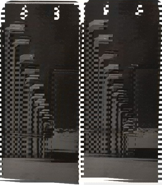 Torx Key Set: 14 Pc, L-Key Handle, T6 to T55