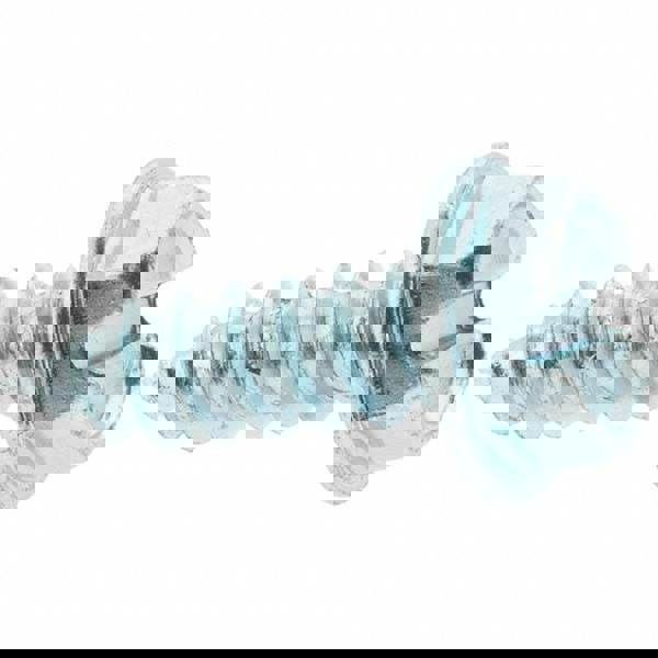 Sheet Metal Screw: #8, Hex Washer Head, Slotted