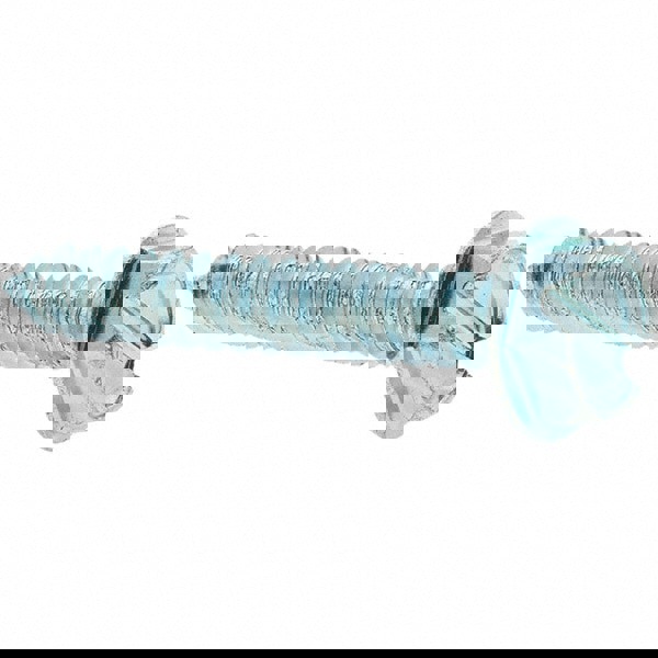 Sheet Metal Screw: #10, Hex Washer Head, Slotted