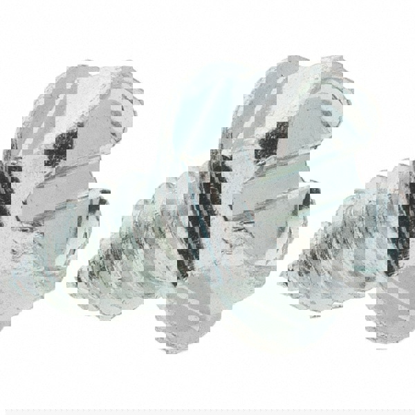 Sheet Metal Screw: 1/4, Hex Washer Head,