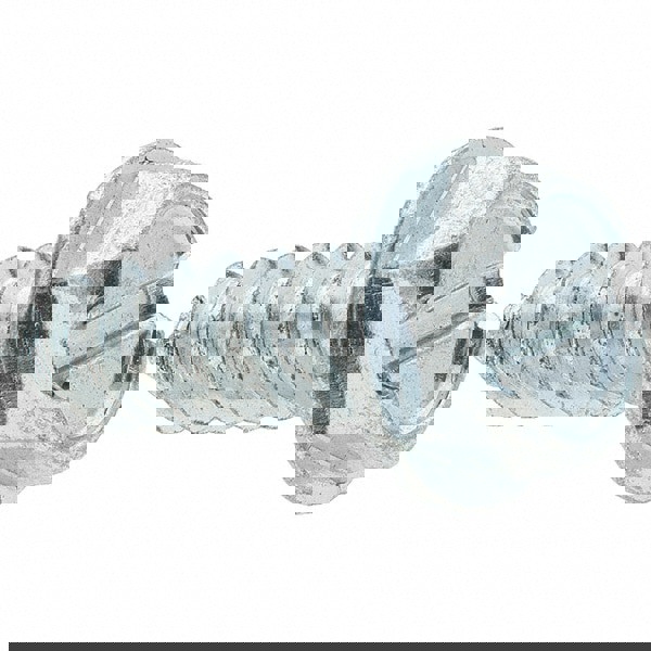 Sheet Metal Screw: 5/16, Hex Washer Head, Slotted