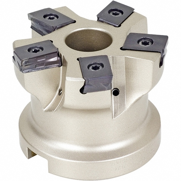50mm Cut Diam, 22mm Arbor Hole Diam, 14mm Max Depth, Indexable Square-Shoulder Face Mill