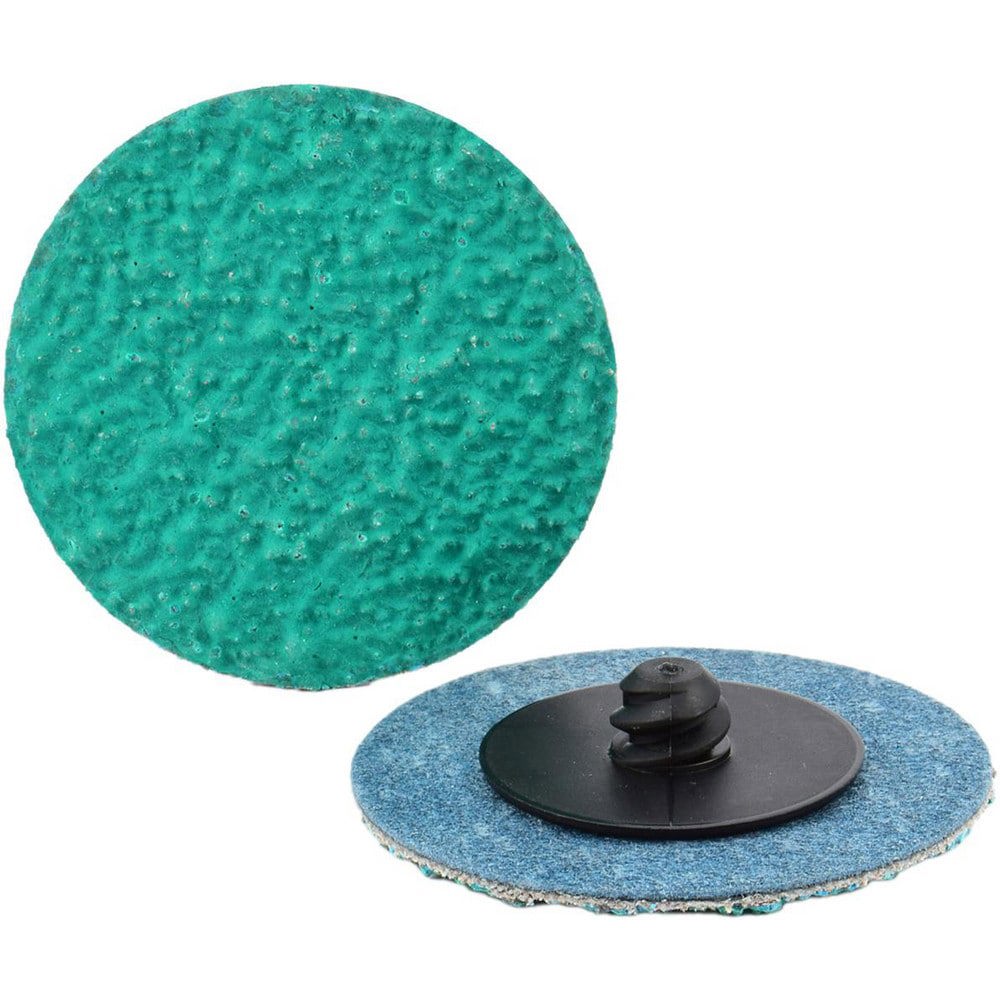 Quick Change Discs; Disc Diameter: 2 ; Abrasive Type: Coated ; Abrasive Material: Zirconia Alumina ; Grit: 24 ; Grade: Extra Coarse ; Quick Change Compatibility: Type R