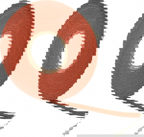 Closed Cell Silicone Foam: Orange & Tan