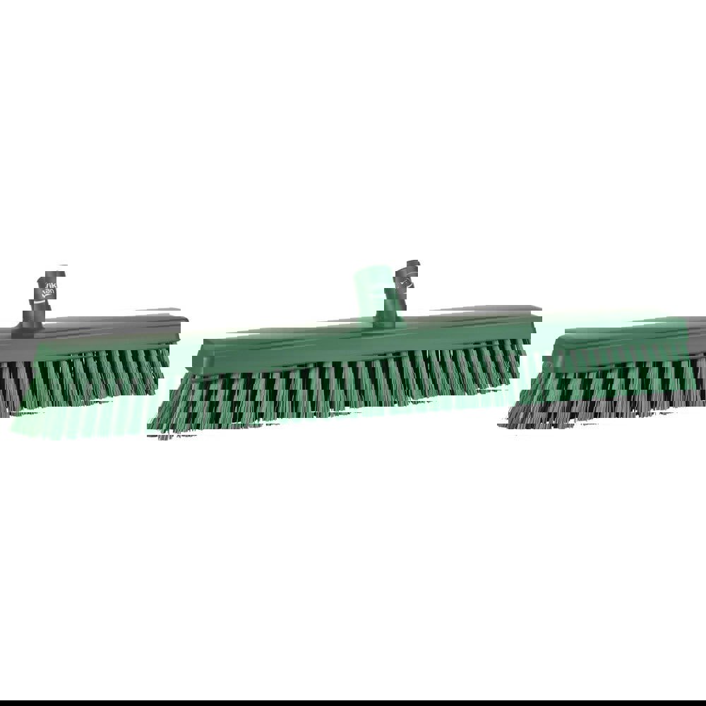 Push Brooms; Handle Connection Type: European Threaded ; Type: Push Broom ; Brush Width: 24.40 ; Bristle Material: Polyester ; Block Material: Polypropylene ; Handle Material: None