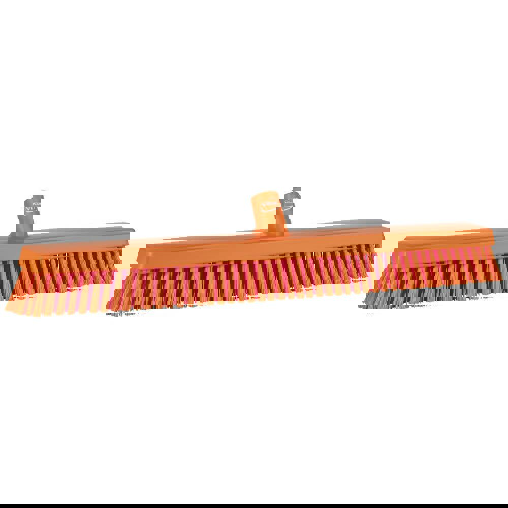 Push Brooms; Handle Connection Type: European Threaded ; Type: Push Broom ; Brush Width: 24.40 ; Bristle Material: Polyester ; Block Material: Polypropylene ; Handle Material: None