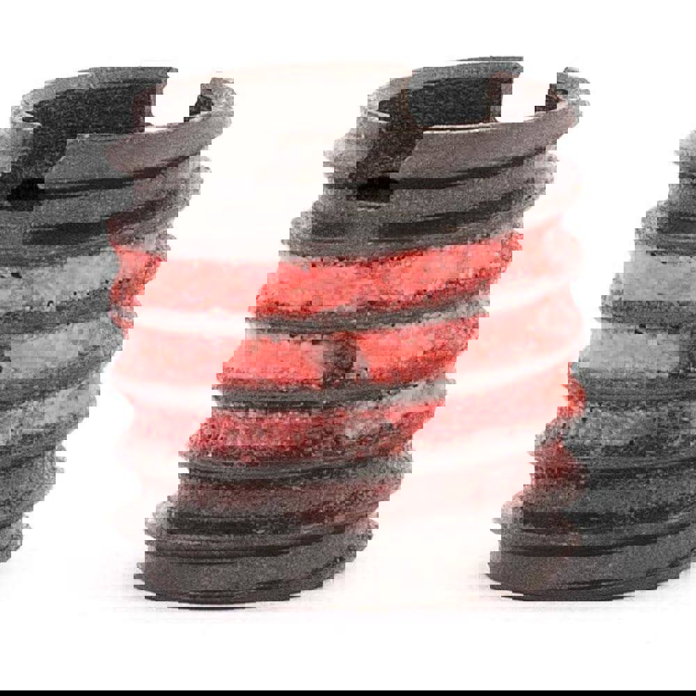 Thread Locking Insert: 3/8-16 Internal Thread, 1/2-13 External Thread, UNC, 1/2