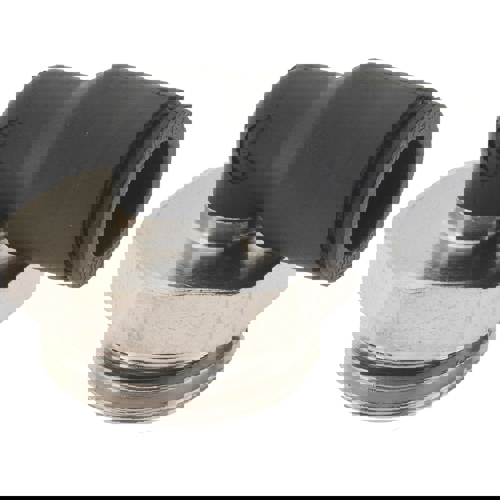 Push-To-Connect Tube Fitting: 90 &deg; Male Elbow, 1/2