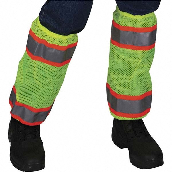 Work Pants: High-Visibility, Universal, Polyester, High-Visibility Yellow, 17-1/2