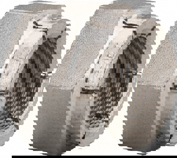 7/8-14 UNJF Grade 2 Hex Lock Nut with Expanding Flex Top