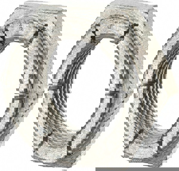 7/8-14 UNJF Grade 2 Hex Lock Nut with Expanding Flex Top